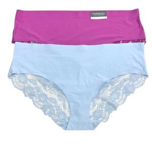Parisian Hipster Underwear Purple and Blue Lace Underwear Panties